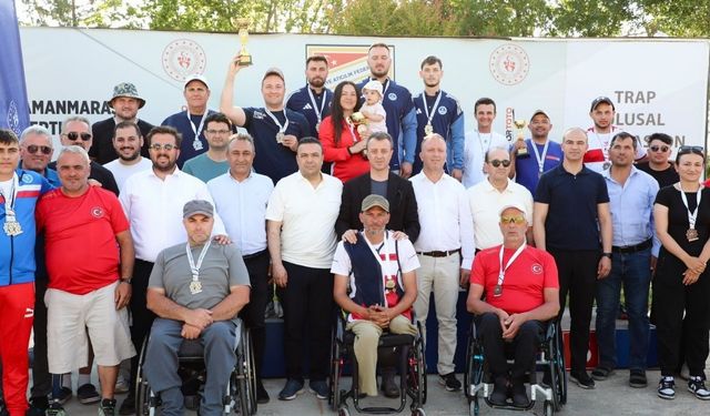 Trap Federasyon Kupası'nda Kahramanmaraşlı atıcılar zirvede