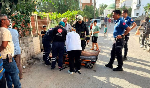 Antalya'da evde çıkan yangında 1 kişi etkilendi