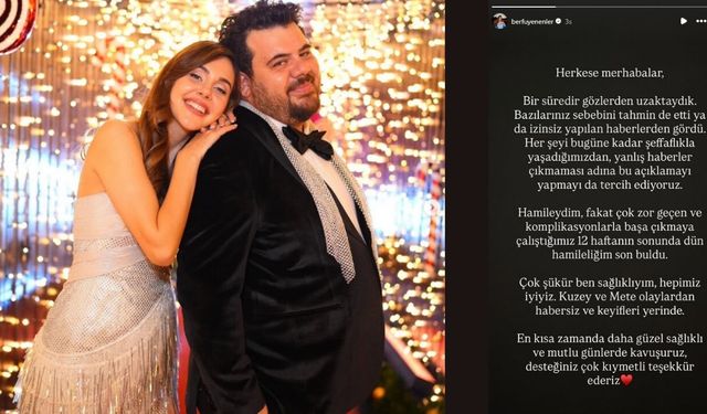 Berfu Yenenler kimdir? Eser Yenenler’in eşi Berfu Yenenler kaç yaşında, ne iş yapıyor?