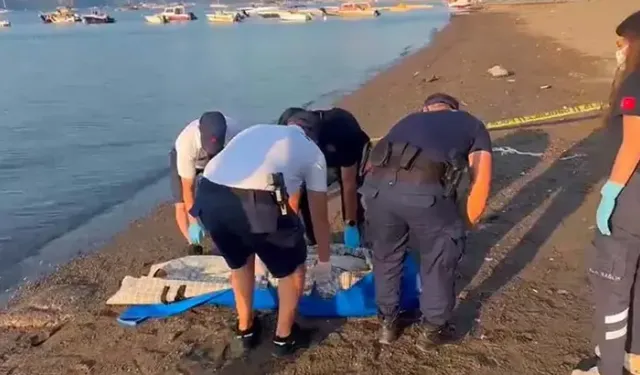 Sabah saatlerinde denizde erkek cesedi bulundu