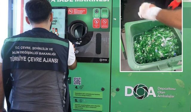 Depozito İade Makinesinin İçi İlk Kez Görüntülendi! Şişeler Böyle Ayrıştırılıyor