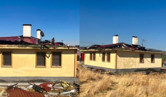 Dulkadiroğlu Çiğli'de ev yangını büyümeden söndü