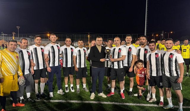 Göksun kurumlar arası futbol turnuvası sona erdi