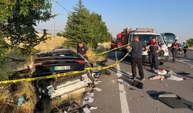Gurbetçi Ailenin Otomobili Takla Attı: 3 Ölü, 1 Yaralı