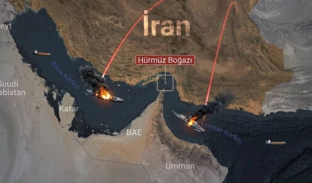 Hürmüz Boğazı'nda petrol tankerinde patlama