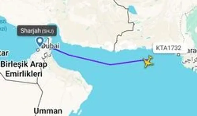 Arap Denizi açıklarında radardan kaybolan uçağın enkazı bulundu