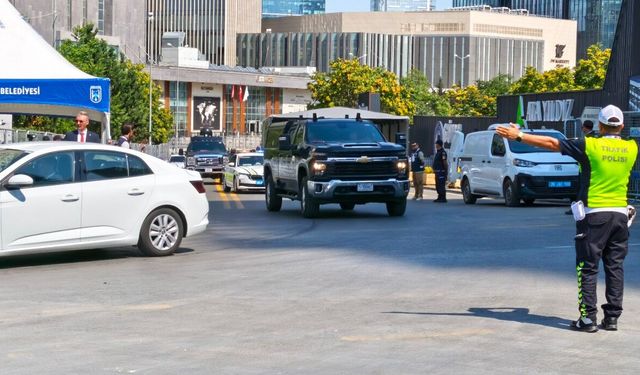 ABD Başkanı Trump, ’Canavar’ ile otelinden ayrıldı
