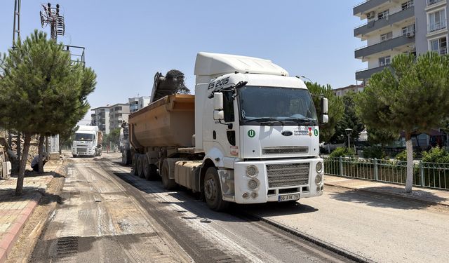 Kahramanmaraş Büyükşehir'den Türkoğlu'na Sıcak Asfalt Hamlesi