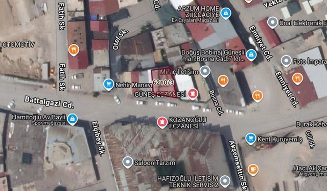 Kahramanmaraş Elbistan’da 15 milyon TL değerinde arsa satışı