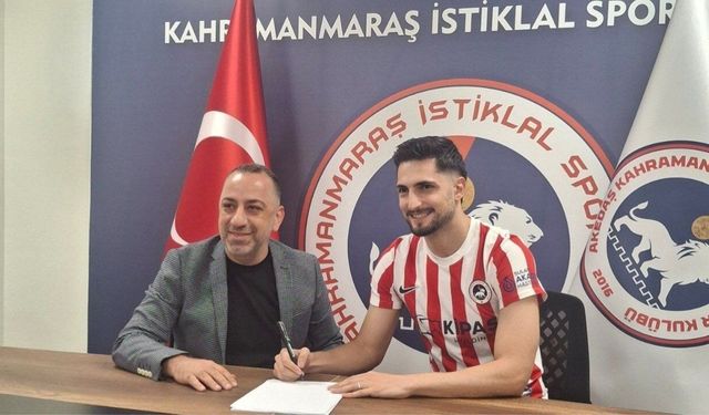 Kahramanmaraş İstiklalspor'dan bomba transfer golcü isim imzayı attı