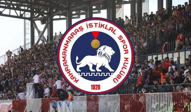 Kahramanmaraş İstiklalspor'un ilk maçında tribünler sessiz kalacak