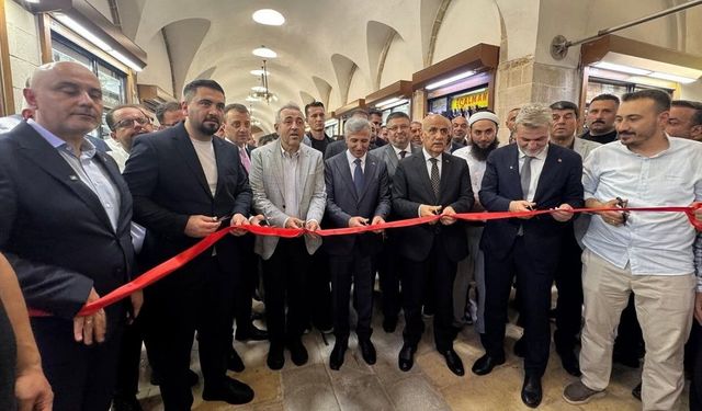 Kahramanmaraş Tarihi Kapalı Çarşı yeniden açıldı!