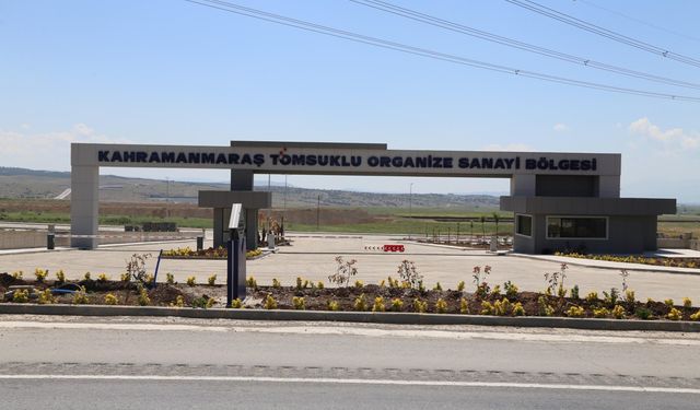 Kahramanmaraş'a Yeni Fabrikalar Geliyor! Tomsuklu OSB'de Tahsis Süreci Başlıyor