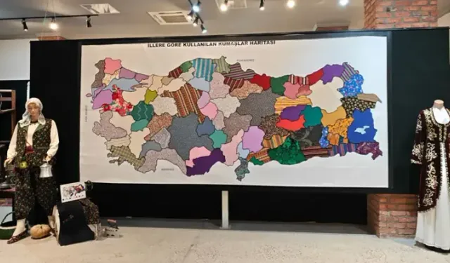 Kahramanmaraş'ın Dokuma Kültürü 81 İlin Haritasında Sergilendi