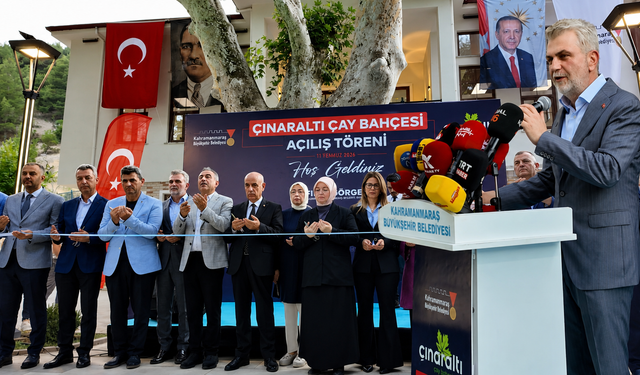 Kahramanmaraş'ın Efsane Mekânı Çınaraltı Yeniden Kapılarını Açtı