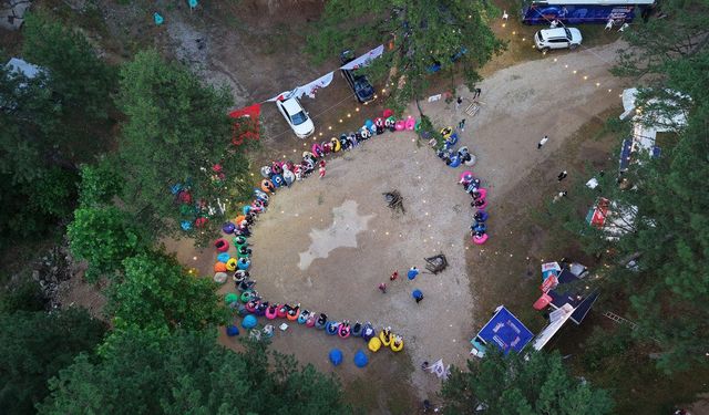 Kahramanmaraşlı gençler Andırın’da gökyüzünü keşfetti
