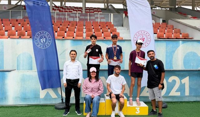 Kahramanmaraşlı sporcu Fatih Uzun Türkiye ikincisi oldu