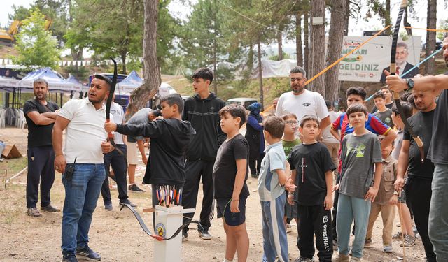 Kahramanmaraş'ta Babalar ve Oğulları Doğada Unutulmaz Bir Gün Geçirdi