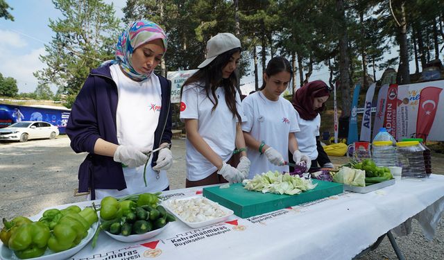 Kahramanmaraş’ta Gençler Gastronomi Kampında Hem Öğrendi Hem Eğlendi
