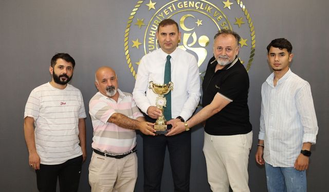 Kahramanmaraş’ta şampiyon kulüp İl Müdürlüğü’nde