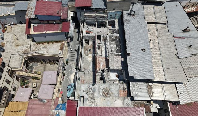 Kahramanmaraş'ta tarihi Katiphan Sokağı’nda dönüşüm başladı!