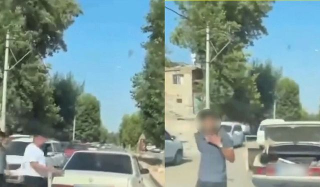 Kahramanmaraş'ta trafik magandasına suçüstü! Polis yetişti, bıçaklı saldırgan engellendi