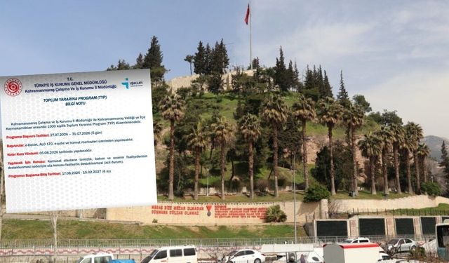 Kahramanmaraş'ta TYP başvuruları için tarih duyuruldu! Bin kişi alınacak
