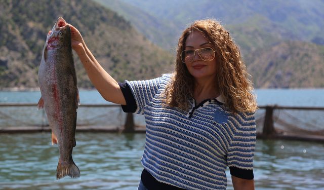 Kahramanmaraş'tan Rize'ye, oradan dünya pazarına! Yıllık 500 tonluk somon