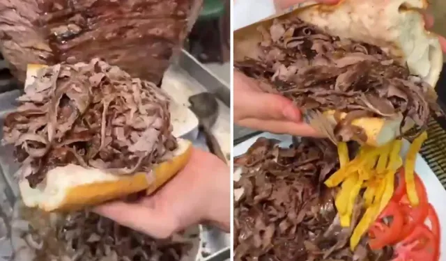 Kapalıçarşı'da 3 Bin TL'lik Ekmek Arası Döner Tepki Çekti!