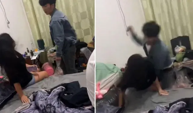 Karısını yatakta başkasıyla basan koca öfkeden deliye döndü