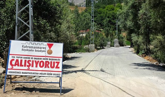 Kahramanmaraş Göksun Kavşut Mahallesi'ne 4 milyon TL'lik yatırım