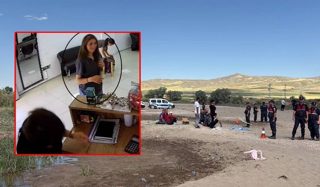 Kızılırmak’ta boğulan Kahramanmaraşlı Zerda'nın son görüntüsü ortaya çıktı