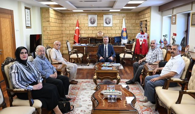 MESDER’den KSÜ Rektörü Prof. Dr. İbrahim Taner Okumuş’a Ziyaret