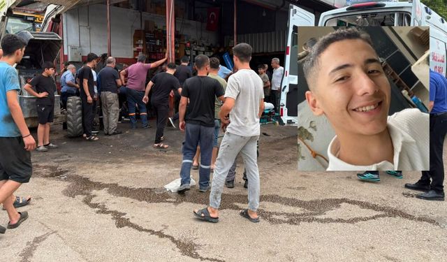 Osmaniye'de yürek yakan iş kazası! 16 yaşındaki stajyer hayatını kaybetti
