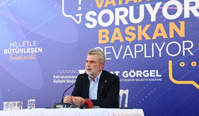 Vatandaş sordu, Başkan Görgel cevapladı