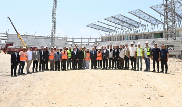 Yeni Kahramanmaraş Stadyumu Hızla Tamamlanıyor