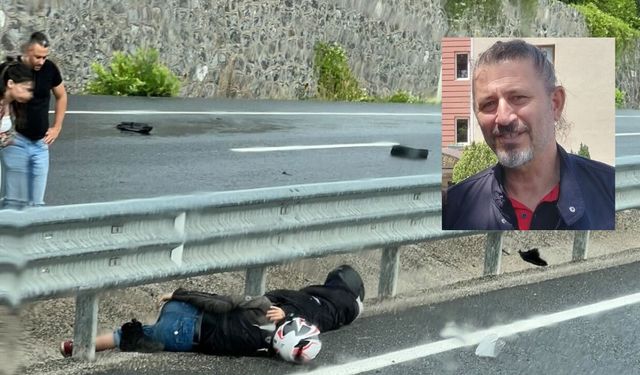 Zonguldak'ta Feci Motosiklet Kazası! Baba Hayatını Kaybetti, Kızı Yaralandı