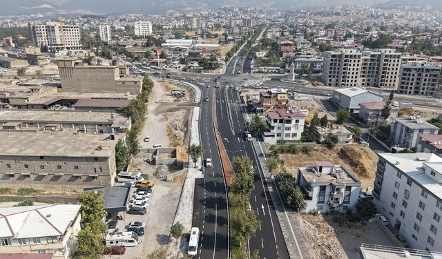 25 milyon liralık yatırım Kahramanmaraş’ta trafiğe nefes aldırdı