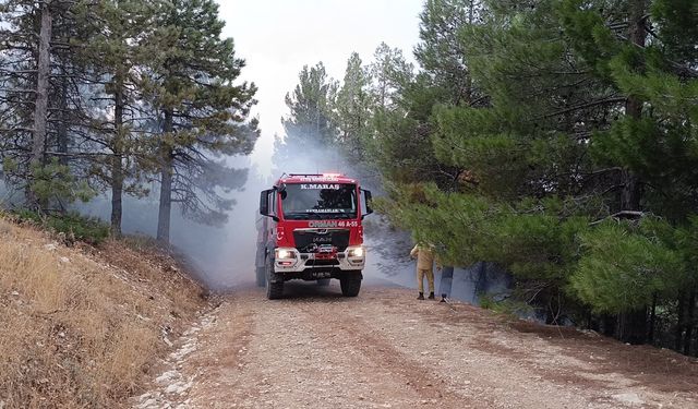 Kahramanmaraş’ta orman yangınları ekiplerin müdahalesiyle söndürüldü