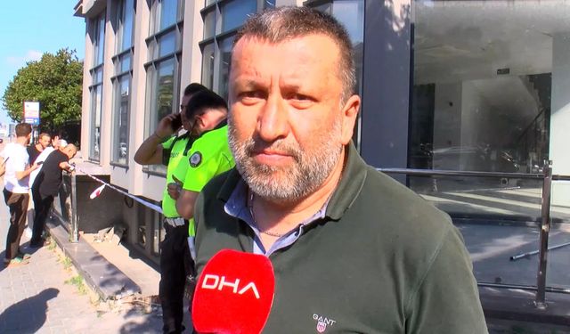 Bakırköy'de otomobil apartman boşluğuna düştü: 2 yaralı