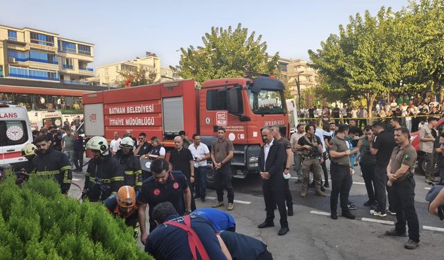 Batman'da spor salonunda yangın: 2 ölü, 10 yaralı