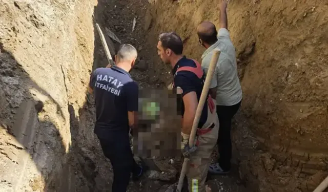 Altyapı çalışmasında göçük altında kalan işçi öldü
