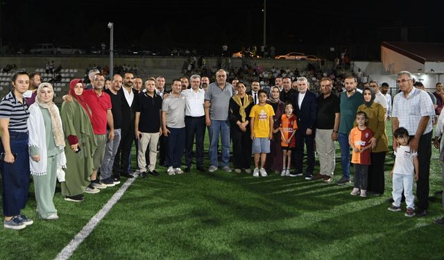 Kahramanmaraş'ta Yusuf Tarık Gül anısına düzenlenen futbol turnuvası başladı