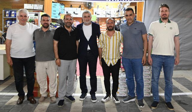 Başkan Görgel, Ağustos Fuarı’nda esnaf ve vatandaşlarla buluştu