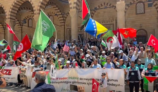 Bosna-Hersek'ten yola çıkan "Filistin Konvoyu" Kahramanmaraş'a ulaştı