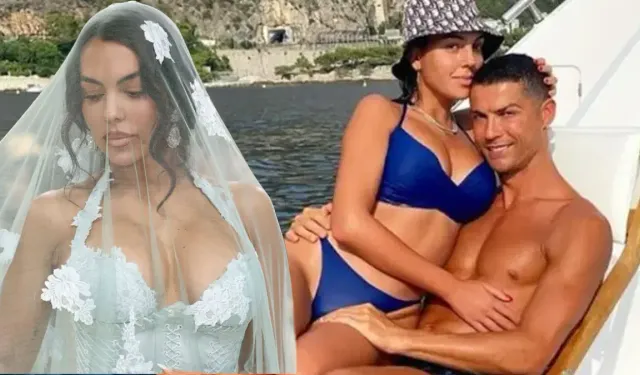 Cristiano Ronaldo ve Georgina Rodriguez evlendi! 10 yıllık ilişkide mutlu son