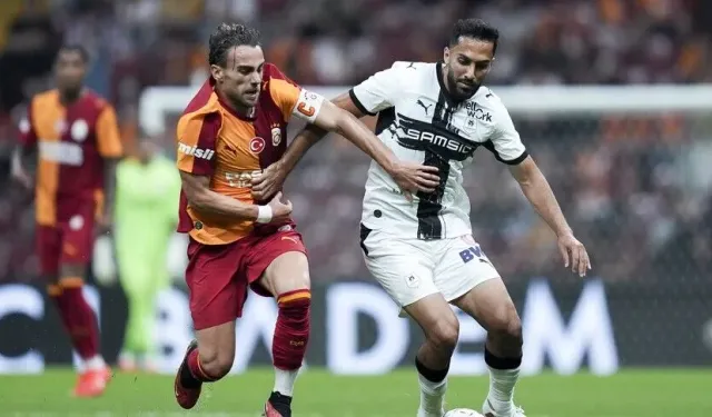 Galatasaray ile Rennes'ten gol düellosu! RAMS Park'ta 6 gollü prova