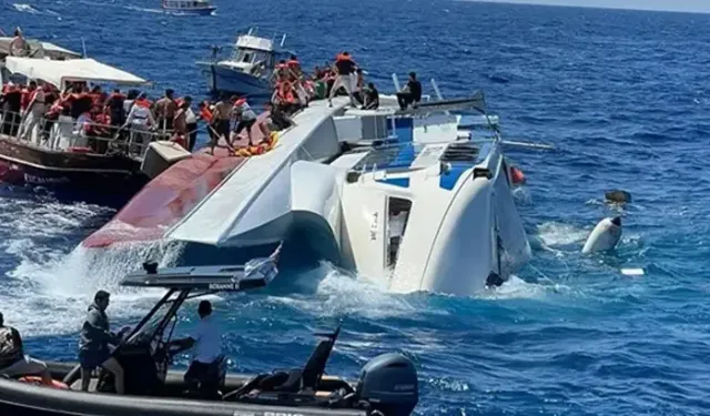 Bakan Uraloğlu: Girne'de batan gemide 8 kişi hayatını kaybetti, 19 yolcu için arama çalışmaları sürdürülüyor