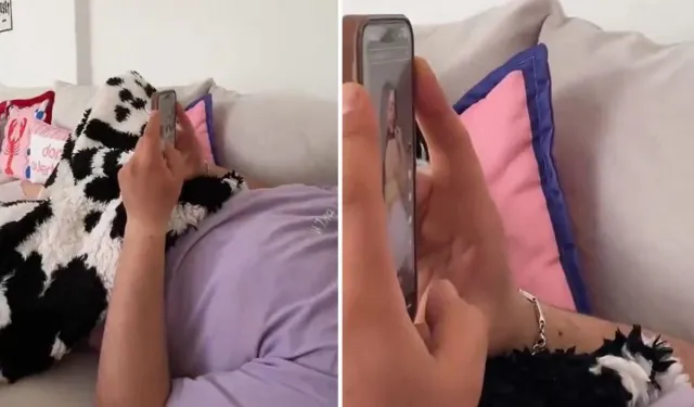 Hamile kadın eşini telefonda başka kadınları izlerken yakaladı