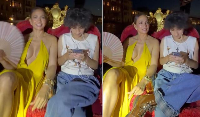 Jennifer Lopez ve Kızı Emme'nin Venedik Tatili Sosyal Medyayı Salladı